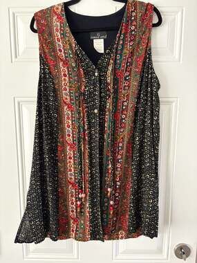 Carole Little button down mini dress